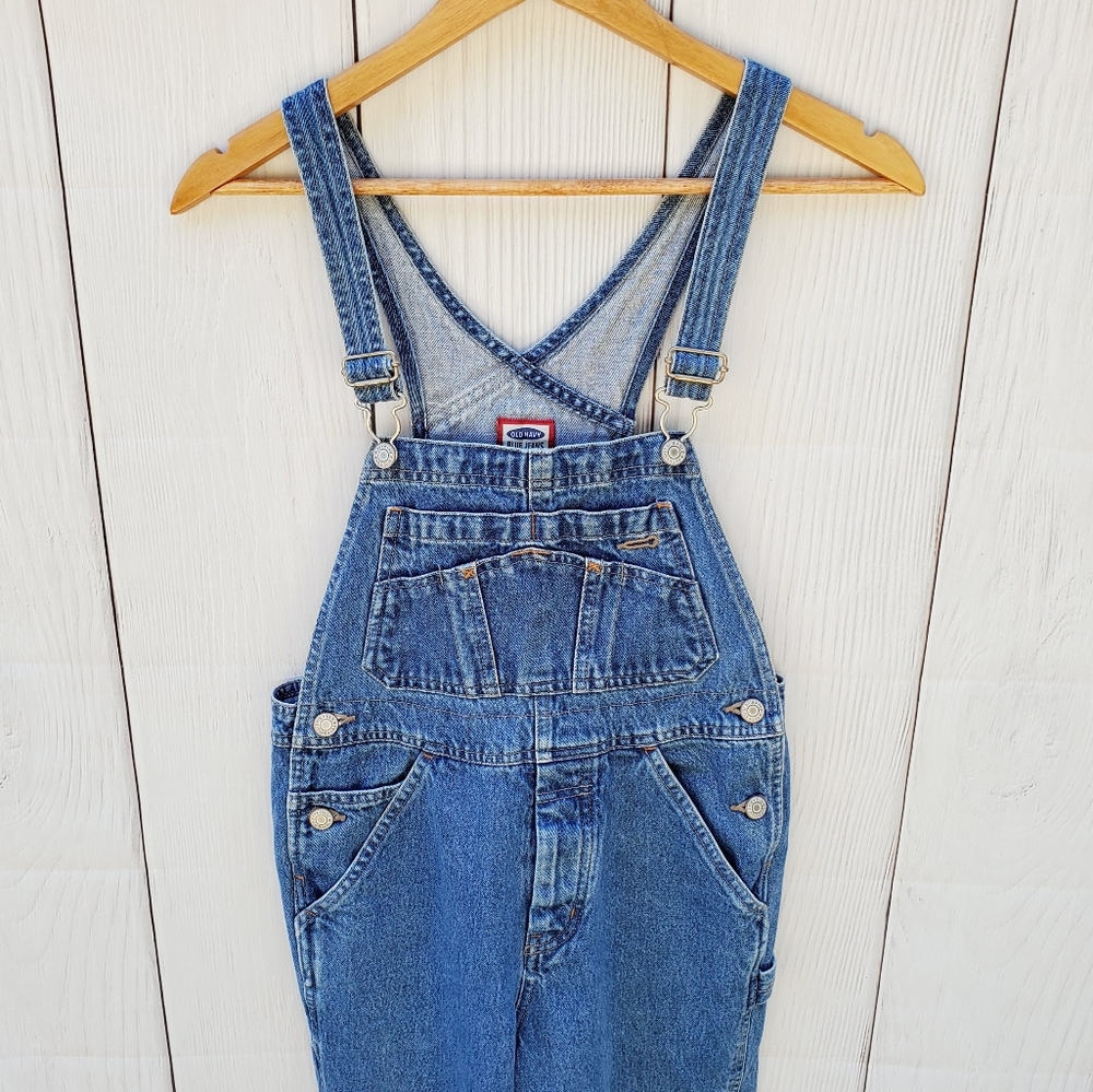 Vintage Old Navy crop overalls